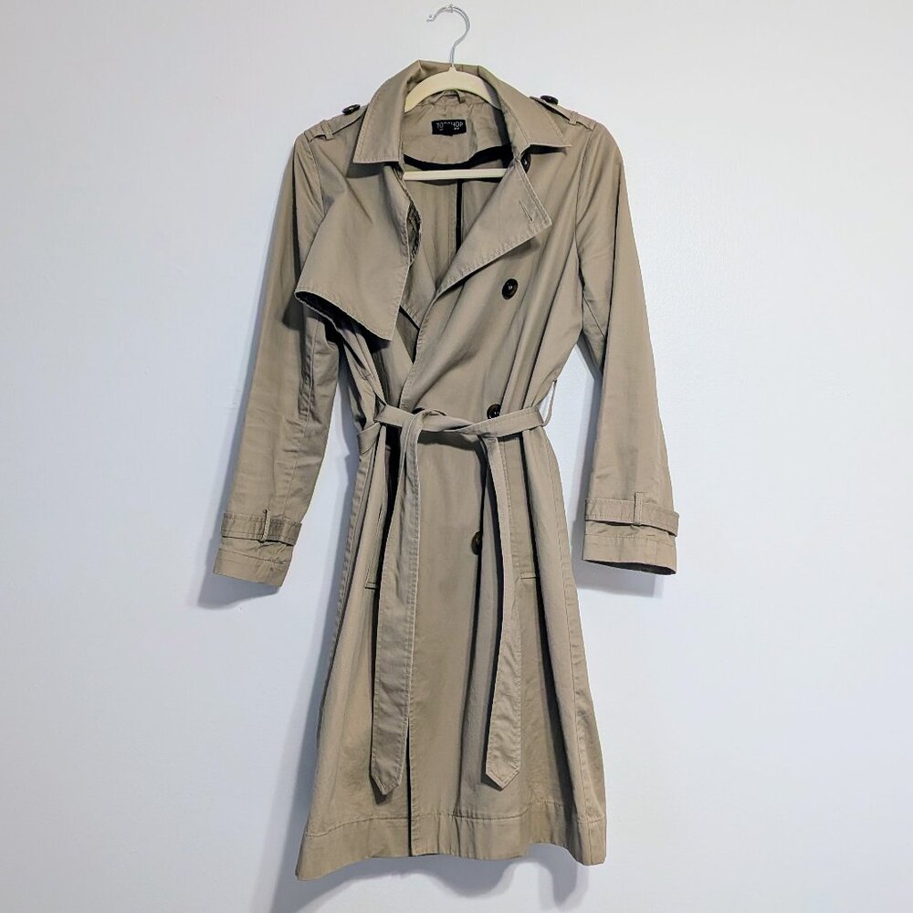 SOLD Topshop Trench Coat Sz 4 GUC